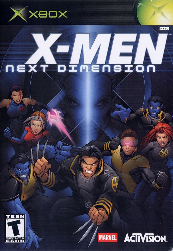 X-men Next Dimension box art for Xbox